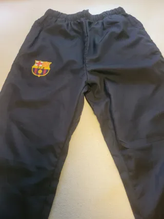 Chándal FC Barcelona Negro y Rojo