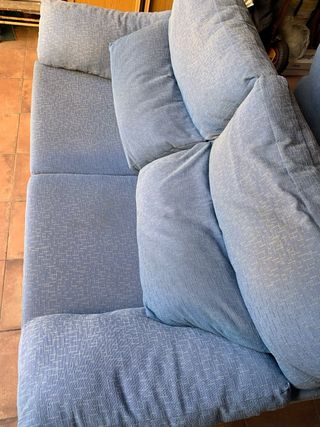 Sofá Cama 3 Plazas Azul