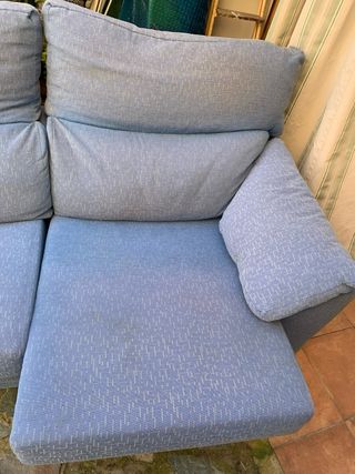 Sofá Cama 3 Plazas Azul