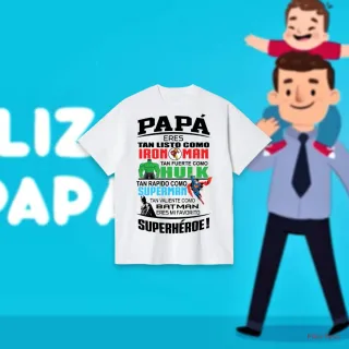 Camiseta - Día del Padre tallas disponibles