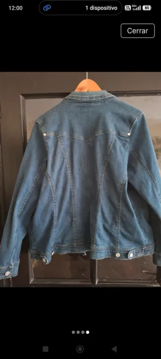 Cazadora vaquera M&S mujer talla 52