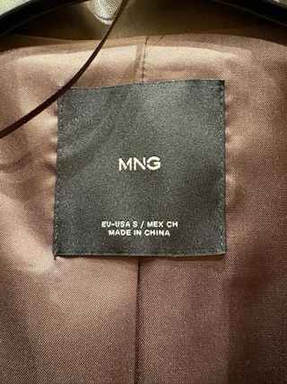 Chaqueta Mango Marrón nueva sin estrenar