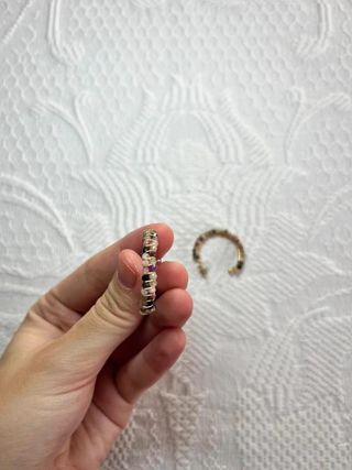 Pendientes aro Mini multicolor Con cuentas...