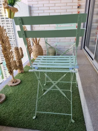 Mesa y 2 Sillas Jardín Maison du Monde