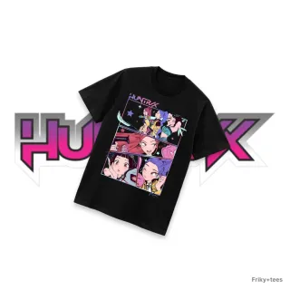 Camiseta Huntrix Negra Talla Única