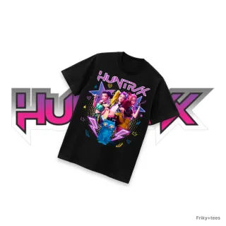 Camiseta Huntrix Negra Talla Única
