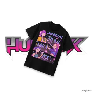 Camiseta Huntrix Negra Talla Única
