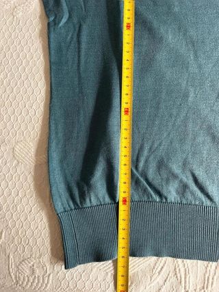 Jersey Massimo Dutti azul grisáceo/ petróleo...