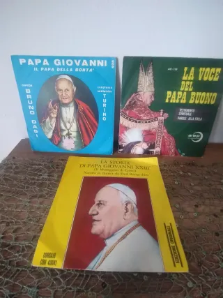 Papa Giovanni Vinili La Voce del Papa Buono