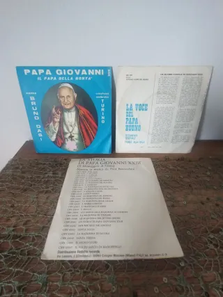 Papa Giovanni Vinili La Voce del Papa Buono
