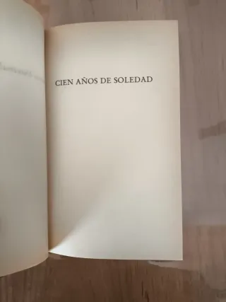 Cien años de soledad