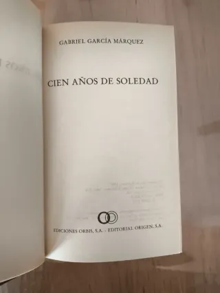 Cien años de soledad