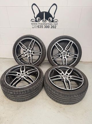 JUEGO LLANTAS 18 PULGADAS ORIGINAL MERCEDES AMG