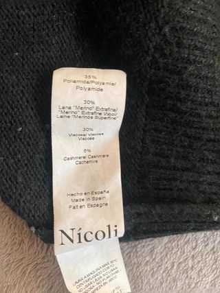 Jersey Nicoli negro Cuadros (damero) beige...