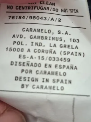 Chaleco de punto Caramelo negro