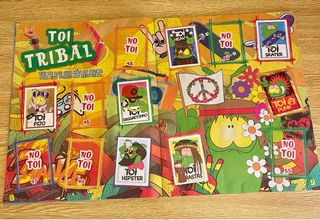 Álbum Cromos TOI EL TOI - TOI EL DOS + 110 cromos