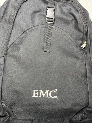 Mochila Negra EMC2 grande Con bolsillo...