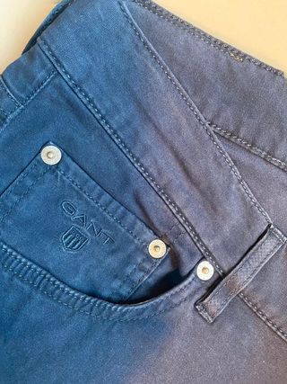 Vaquero gANT azul marino – Slim Straight –...