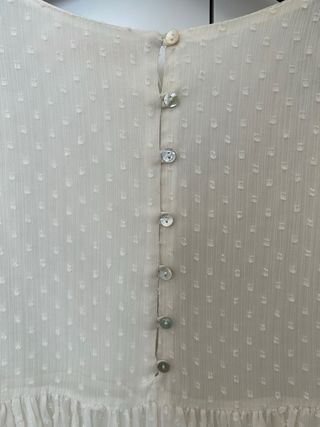 Blusa Zara Bordada Flores