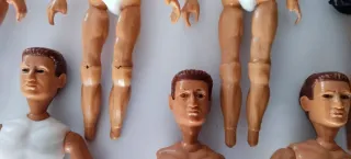 Lote Maniquíes Madelman 1ª Generqcio Originales.