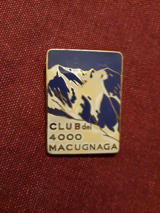 Distintivo Club dei 4000 di Macugnaga