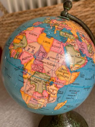 Globo Terraqueo Mini Vintage
