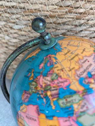 Globo Terraqueo Mini Vintage