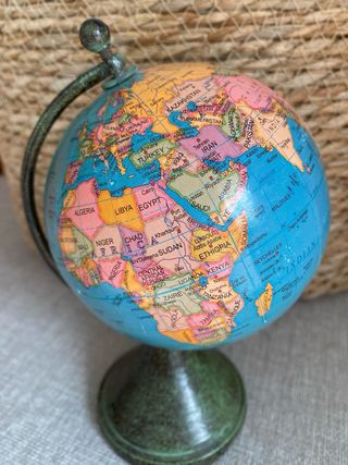 Globo Terraqueo Mini Vintage