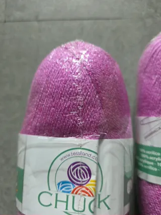 Set 3 rotoli filato CHUCK