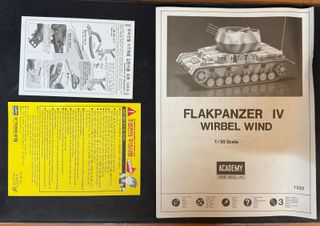 Maqueta Flakpanzer IV Wirbelwind 1/35 Academy