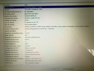 Portátil ASUS 15,6 Intel Core i5