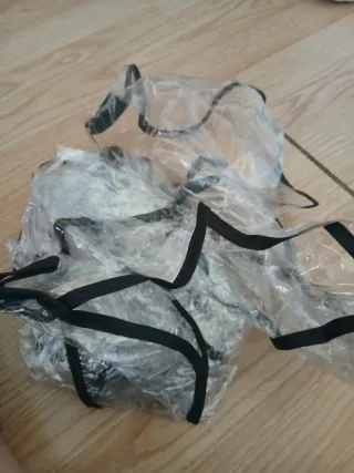 Plástico lluvia carrito bebé