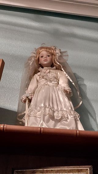 Lote Muñecas Porcelana y Figuras