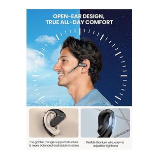 EKSA S30 Auriculares inalámbricos Bluetooth 5,3
