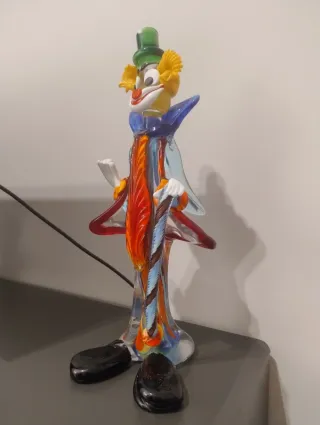 Payaso Murano Vidrio Arte