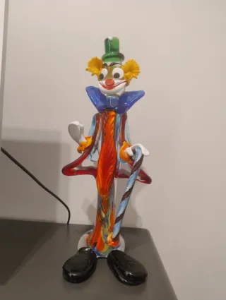 Payaso Murano Vidrio Arte