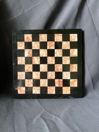 Tablero Ajedrez Piedra Maciza + Piezas