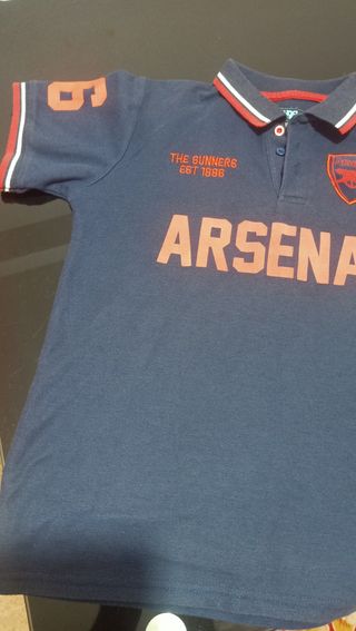 Camiseta Polo Arsenal Niño Talla 6