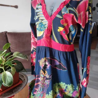 Vestido Desigual Multicolor