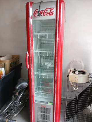 Nevera Coca-Cola Roja super nueva