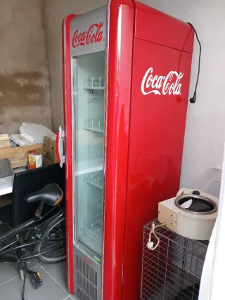 Nevera Coca-Cola Roja super nueva