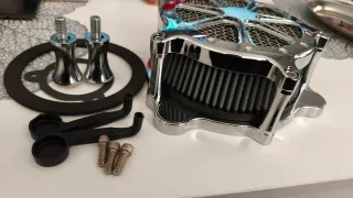 Filtro Aire Cromado Harley Davidson