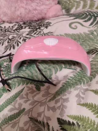 Lámpara LED Uñas Rosa y Blanca