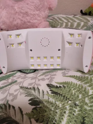 Lámpara LED Uñas Rosa y Blanca