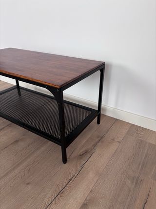 Mesa de centro madera y metal