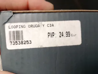 Juguete Looping Oruga y Cia. Madera