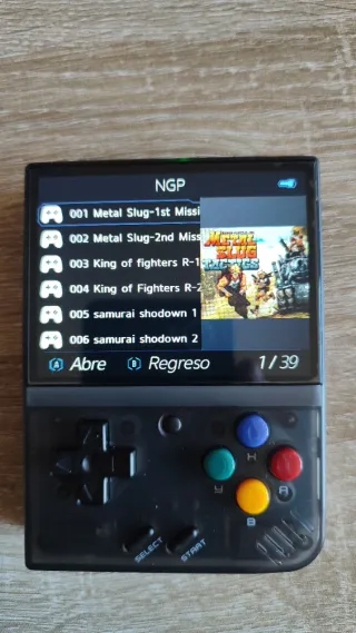 Consola Retro Miyoo Mini plus Negra