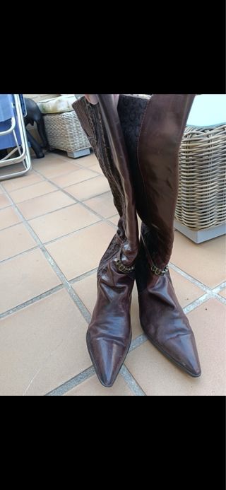Botas Guess Vintage Marrón Originales Italia