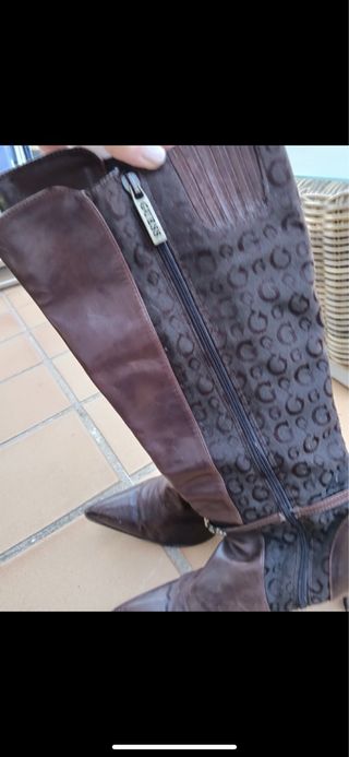 Botas Guess Vintage Marrón Originales Italia