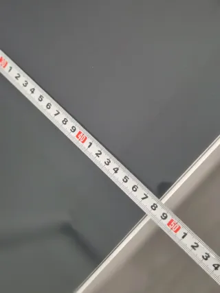 Tablero de vidrio IKEA MALM Negro